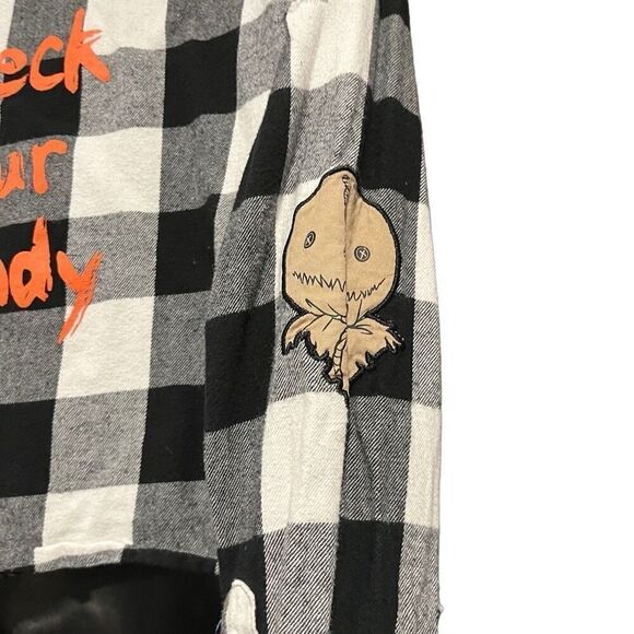 Spirit Halloween Trick ‘r Treat Sam Plaid Flannel Women’s - Picture 4 of 7